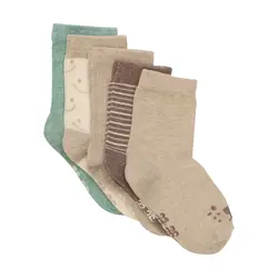 Mönstrade Strumpor 5-pack - Sandshell | Kläder - Strumpor & strumpbyxor - Strumpor | BabyMode