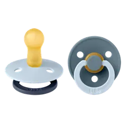 Napp Studio Fusion Colour 2-pack Latex 6-18 mån - Blue Mix | Baby & Barn - Sköta - Nappar | BabyMode