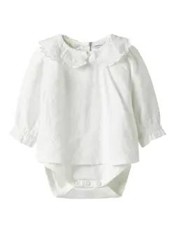 Rixi Skjorta Body - Bright White | Kläder - Toppar - Skjortor - Bodykjortor | BabyMode