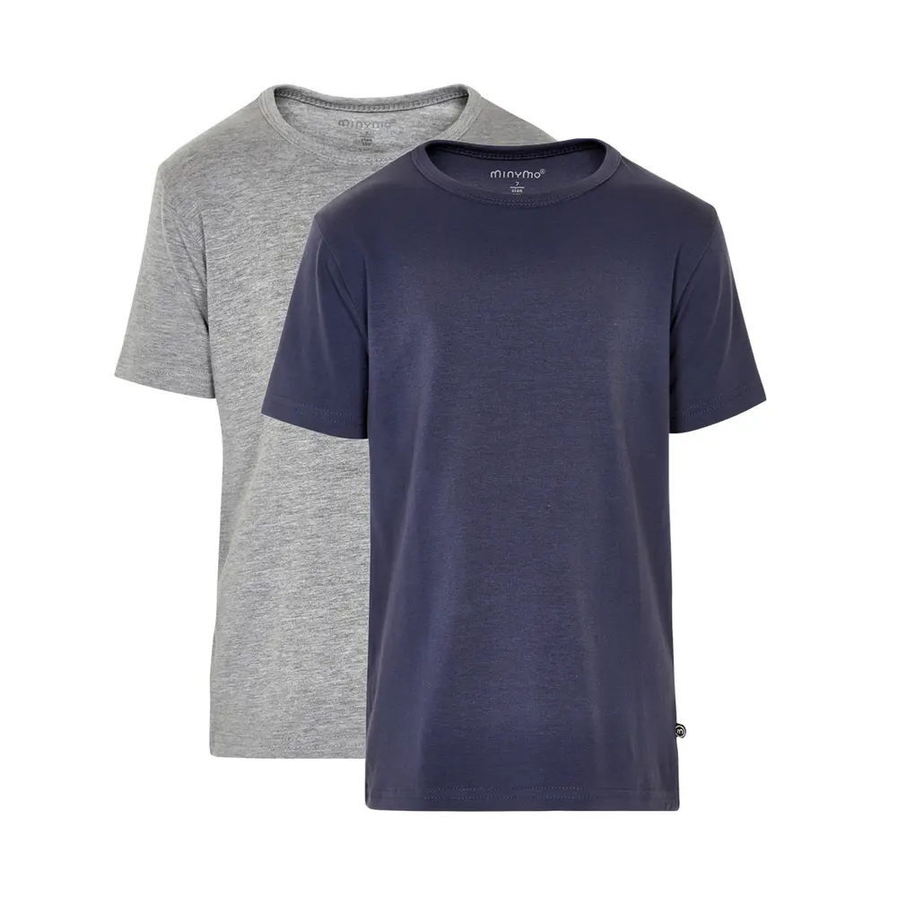 T-Shirts 2-pack - Navy - 98 | Barnkläder - Toppar - T-shirts & toppar | BabyMode