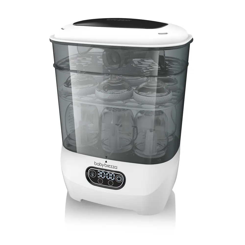 Baby Brezza Sterilizer Dryer Advanced - White | Baby & Barn - Äta - Matredskap & rengöring | BabyMode