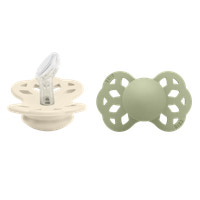 Nappar Infinity 2-pack Anatomisk - Ivory/Sage