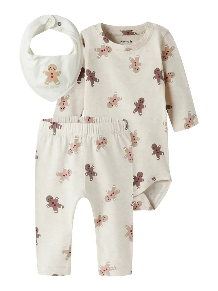 Name It Dabba Bodyset m. Dregglis - Peyote Melange - 56