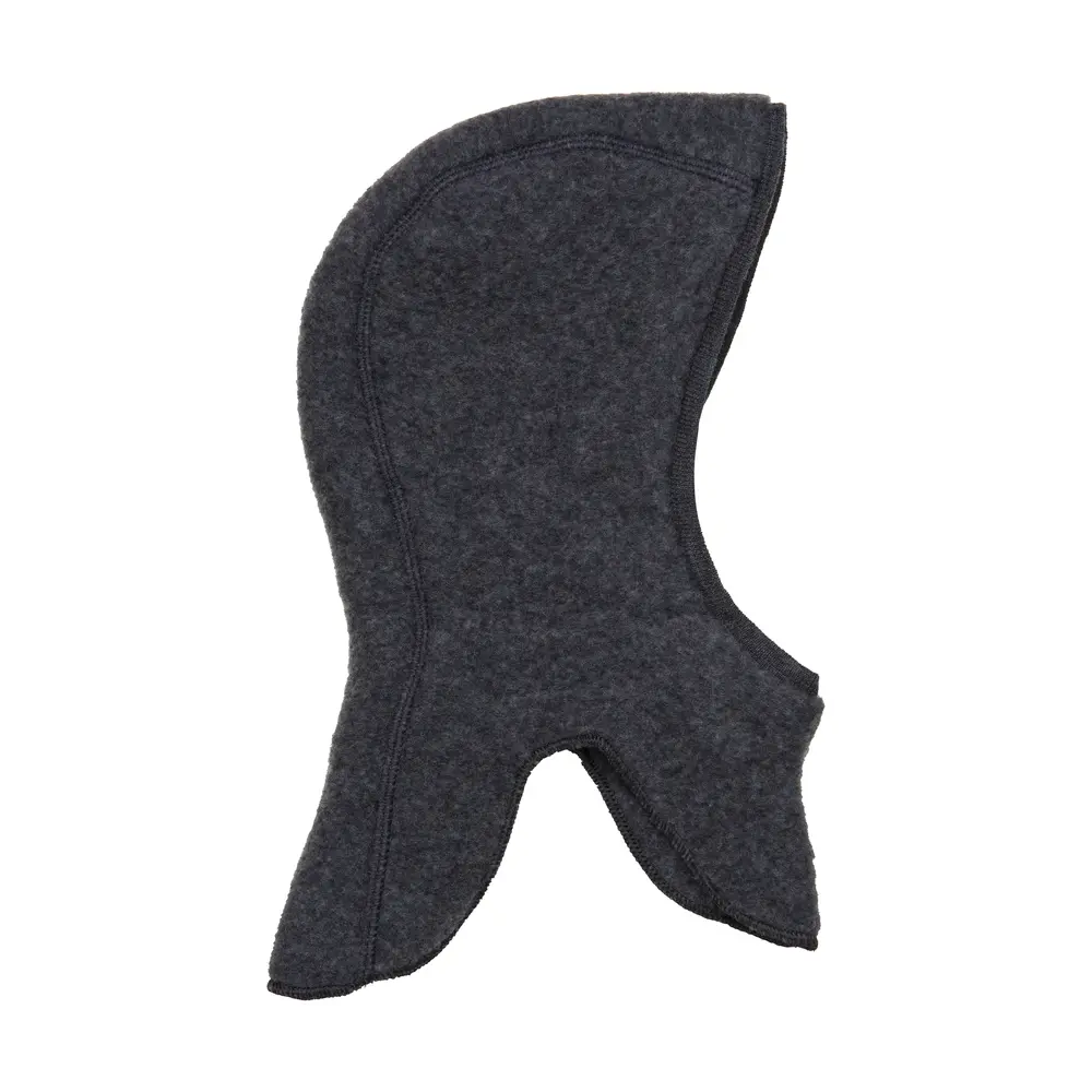 Balaclava Ull - Dark Grey Melange - 62 | Barnkläder - Ull - Ullmössor, ullvantar och ulltossor | BabyMode