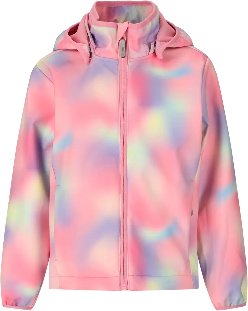 Onetwo Softshell Jacka W-PRO 8000 - Begonia Pink - 116 | Barnkläder - Ytterplagg - Softshell & fleece - Softshell | BabyMode