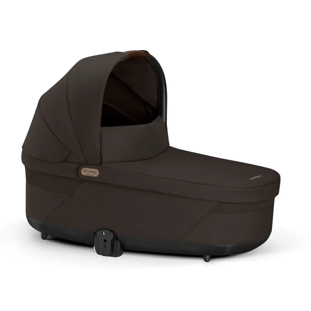Cybex Cot S Lux Liggdel - Chocolate Brown | Barnvagnar - Duovagnar - Liggdel för duovagnar | BabyMode