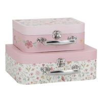 Resväska Set 2-Pack Forest Friends - Rosa