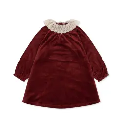 Venola Klänning - Red dahlia | Kläder - Temakläder - Julkläder | BabyMode