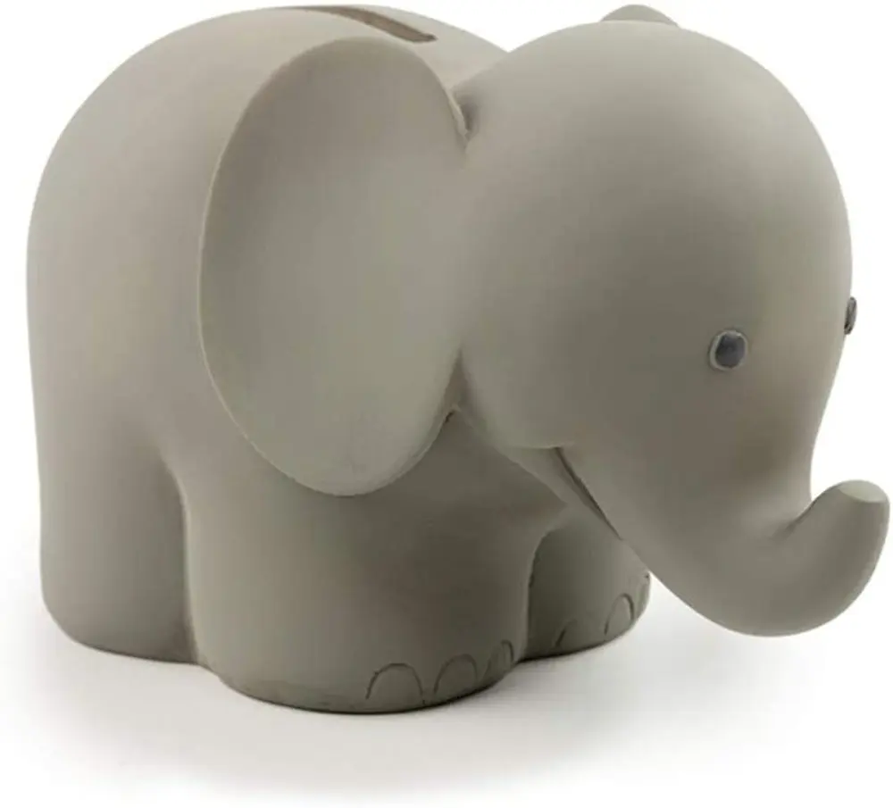 Spargris Elefant - Grå | Barnrum - Inredningsdetaljer - Spargrisar | BabyMode