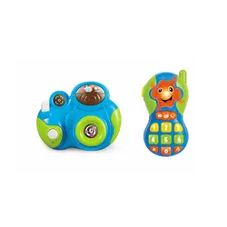 Scandinavian BP Aktivitetset med Kamera & Telefon | Leksaker - Babyleksaker - Leksakstelefoner och surfplattor | BabyMode