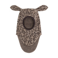 Huttelihut Ull Jac Balaclava m. Öron - Camel Melange