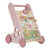 Multiaktivitets Gå-Vagn Fairy Garden - Rosa