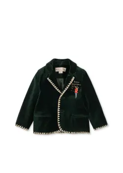 Rocky Blazer - Dark green | Kläder - Temakläder - Julkläder | BabyMode