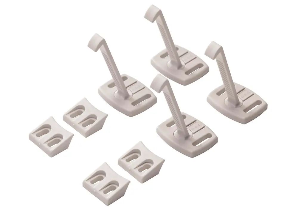 BabyDan Skåpslås 4-pack | Baby & Barn - Barnsäkerhet - Hörnskydd & säkerhetslås | BabyMode