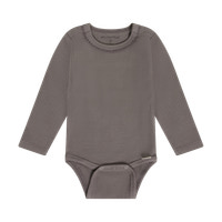 Minymo Långärmad Rib Body - Plum Truffle