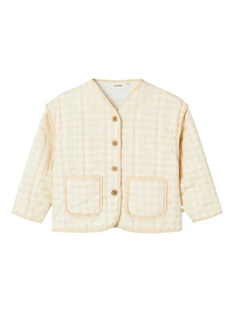 Larose längårmad quilt jacka - COCONUTMIL - 116