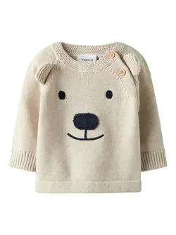 Ready Stickad Tröja - Peyote Melange | Kläder - Toppar - Koftor, västar & tröjor | BabyMode