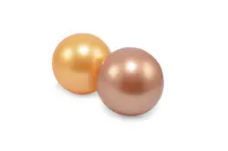 Plastbollar i Nät 2-pack - Koppar/Beige | Leksaker - Babyleksaker - Aktivitetsbollar | BabyMode