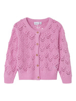Lasille ls strikket cardigan - PASTELLAVE