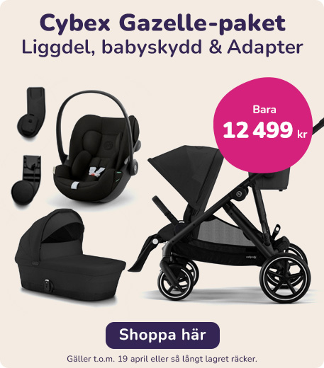 Cybex gazelle-paket endast 12 499 kr