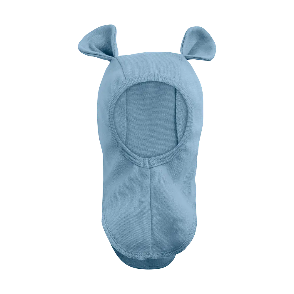 Balaclava m. Öron Bomullsrib - Windward Blue - 6-12 MDR.
