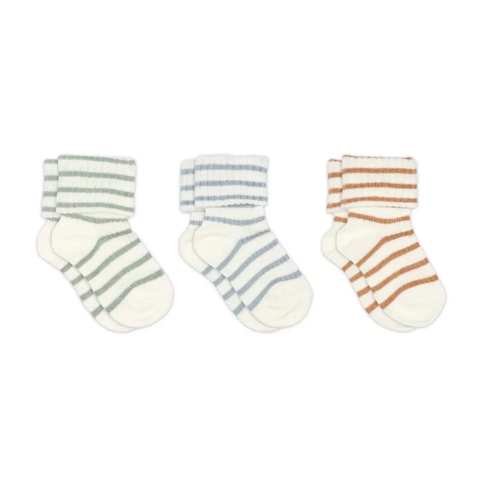 Kallie Strumpor 3-pack - Dusty Blue - 17/18 | Barnkläder - Strumpor & strumpbyxor - Strumpor | BabyMode