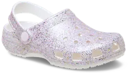 Classic Fantasy Glitter Clog - White | Skor - Sandaler - Sandaler med sluten tå | BabyMode