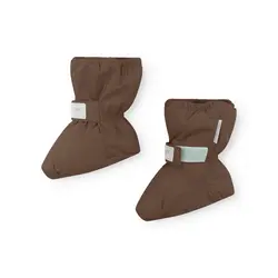 Tossor Matwinn Fleecefoder - Chestnut Brown | Kläder - Mössor, vantar och tossor - Överdragstossor | BabyMode