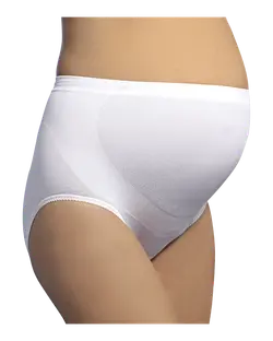 Sömlös Graviditetstrosor - Vit | Graviditet & Amning - Gravidkläder - Tillbehör graviditet | BabyMode