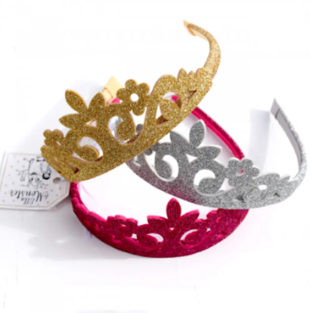Diadem Royal Princess - 3-pack | Barnkläder - Temakläder - Festkläder & tillbehör - Håraccessoarer | BabyMode
