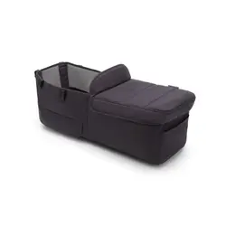 Donkey 5 Mineral Bassinet Fabric Complete - Washed Black | Barnvagnar - Syskon- & tvillingvagnar - Tillbehör till syskonvagnar | BabyMode