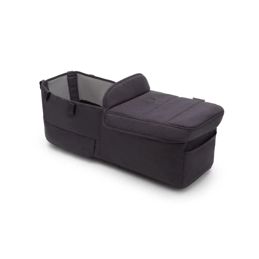 Bugaboo Donkey 5 Liggdelsklädsel - Washed Black | Barnvagnar - Syskon- & tvillingvagnar - Tillbehör till syskonvagnar | BabyMode