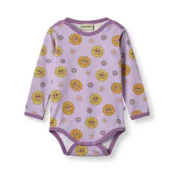 Elstar Långärmad Body - Heather purple | Kläder - Bodys & overaller - Långärmad body | BabyMode