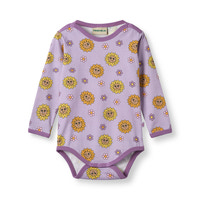 Elstar Långärmad Body - Heather purple