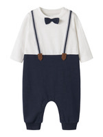 Name It Rufus Långärmad Bodysuit - Navy Blazer
