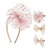 Diadem Hårset - Rosa