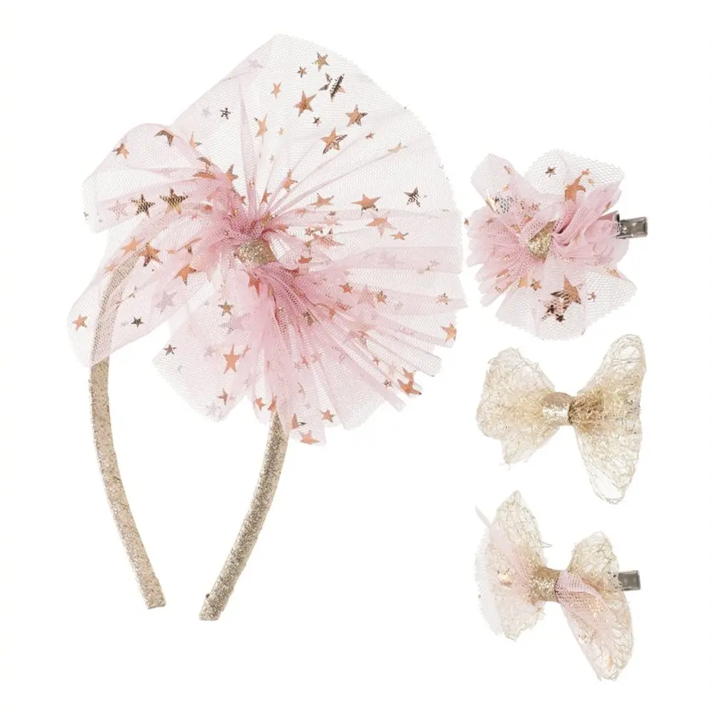 Diadem Hårset - Rosa - ONE-SIZE | Barnkläder - Temakläder - Festkläder & tillbehör - Håraccessoarer | BabyMode