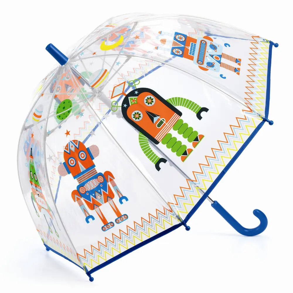 Paraply Robots | Barnkläder - Ytterplagg - Regnkläder | BabyMode