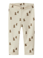 Lil' Atelier Nilo Nun Ull Slim Leggings - Turtledove