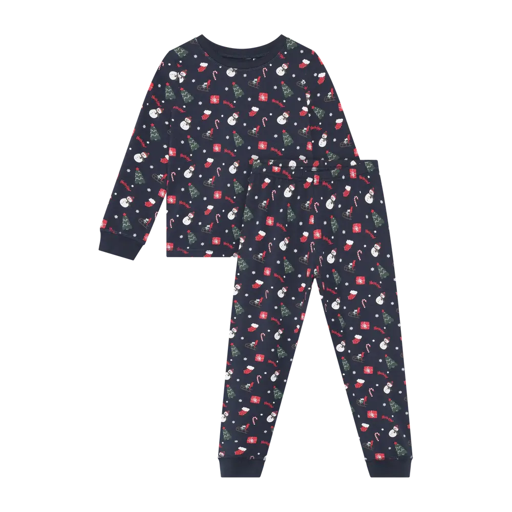 Minymo Pyjamas Set - Parisian Night - 86