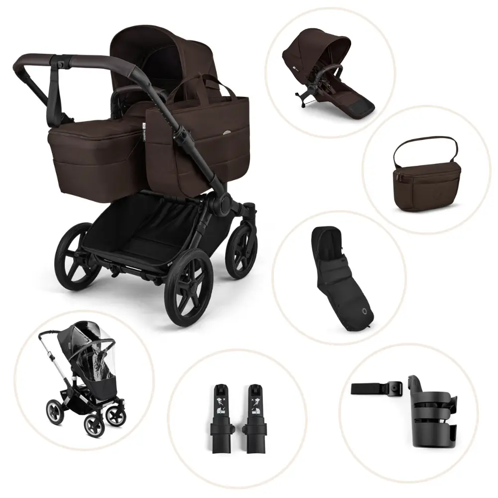 Bugaboo Donkey 6 Barnvagn Cocoa Brown