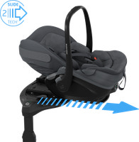 Maxi-Cosi Pebble Slide Pro Babyskydd - Moon Graphite