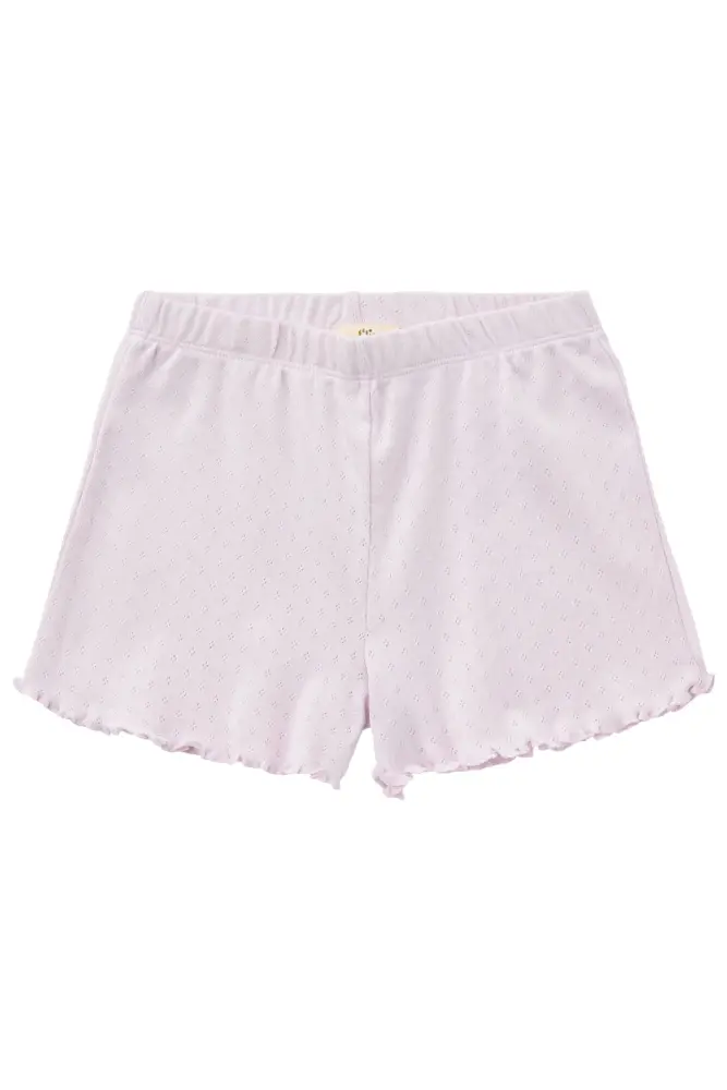 Pointelle shorts - LAVENDER - 116