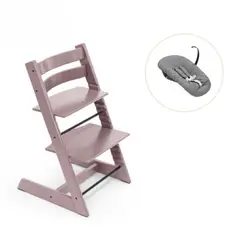 Tripp Trapp Stol bok & Newborn Set - Lila lavendel | Baby & Barn | BabyMode