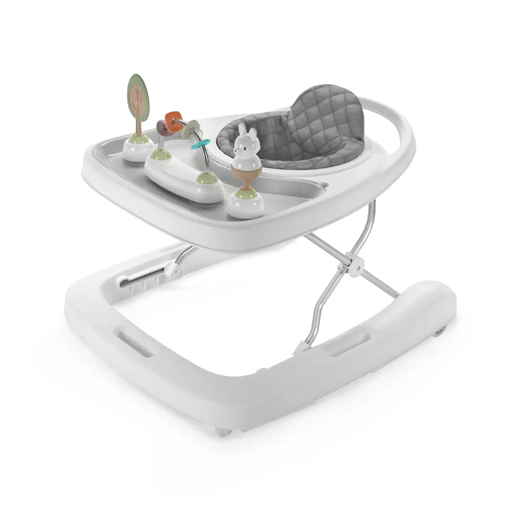 Lära-Gå-Stol - Ljusgrå | Leksaker - Babyleksaker - Lära-gå-vagnar & gåstolar | BabyMode