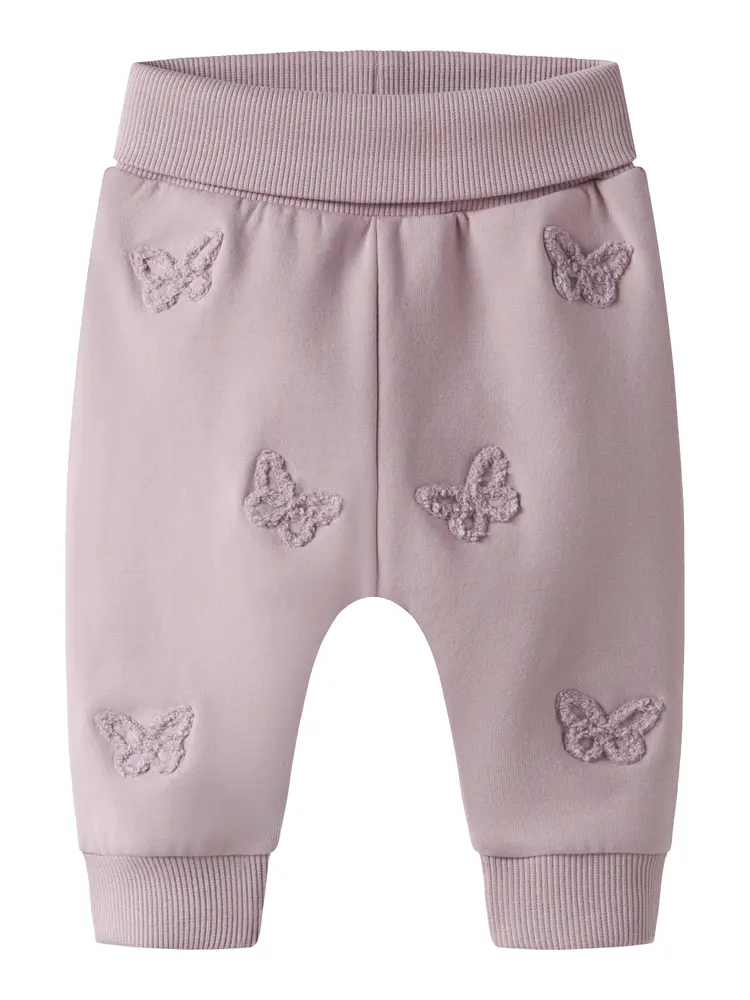 Betina Sweatpants - Dawn pink - 80 | Barnkläder - Underdelar - Byxor | BabyMode