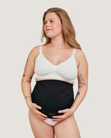 Stödbälte Justerbart Svart