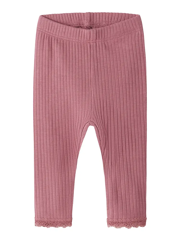 Hallie Leggings - Mesa rose - 86 | Barnkläder - Underdelar - Leggings | BabyMode