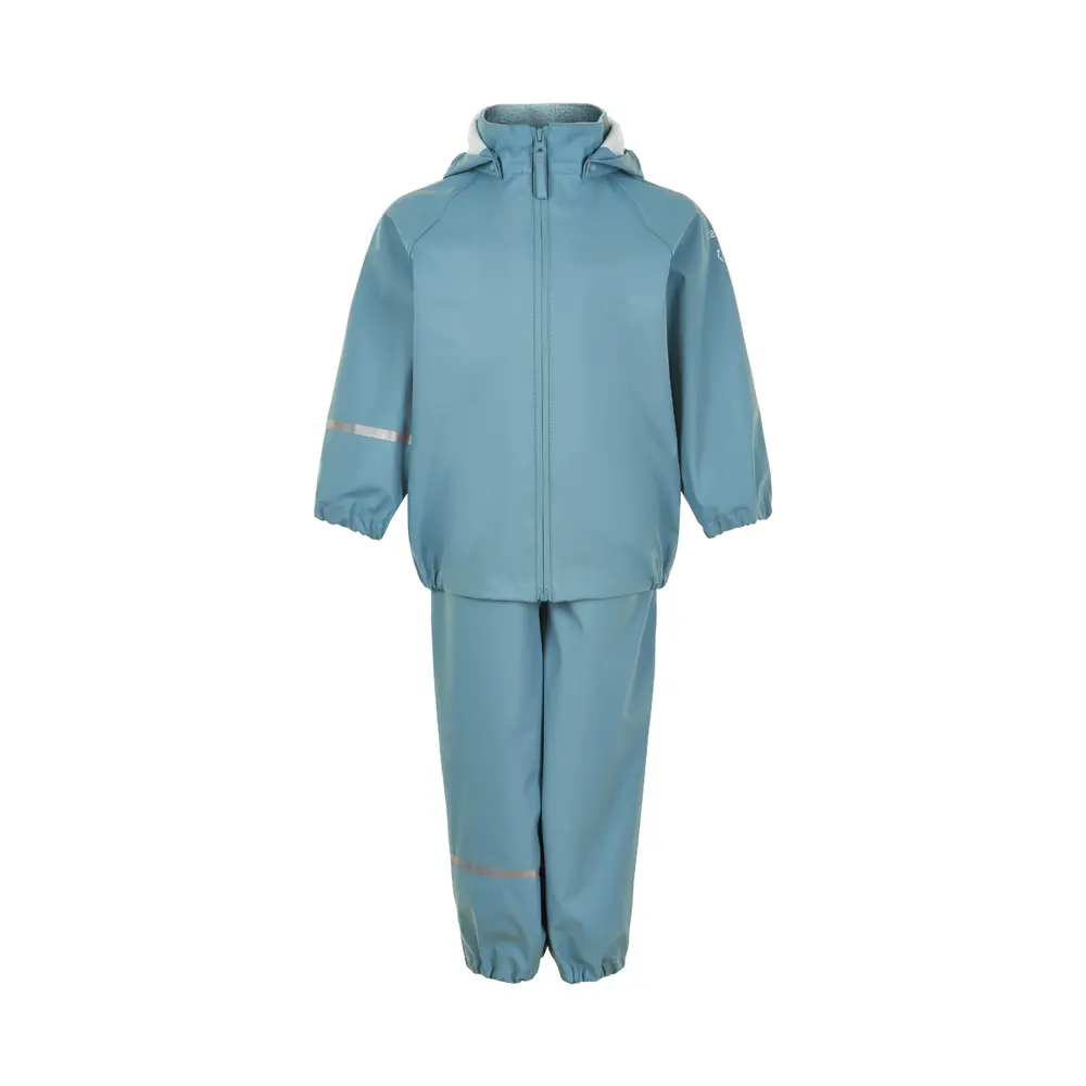 Basic Regnset - Recycle PU - 969 - 140 | Barnkläder - Ytterplagg - Regnkläder | BabyMode