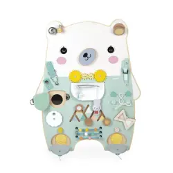 Pure - Bear Activity Board | Leksaker - Babyleksaker - Aktivitetsleksaker | BabyMode